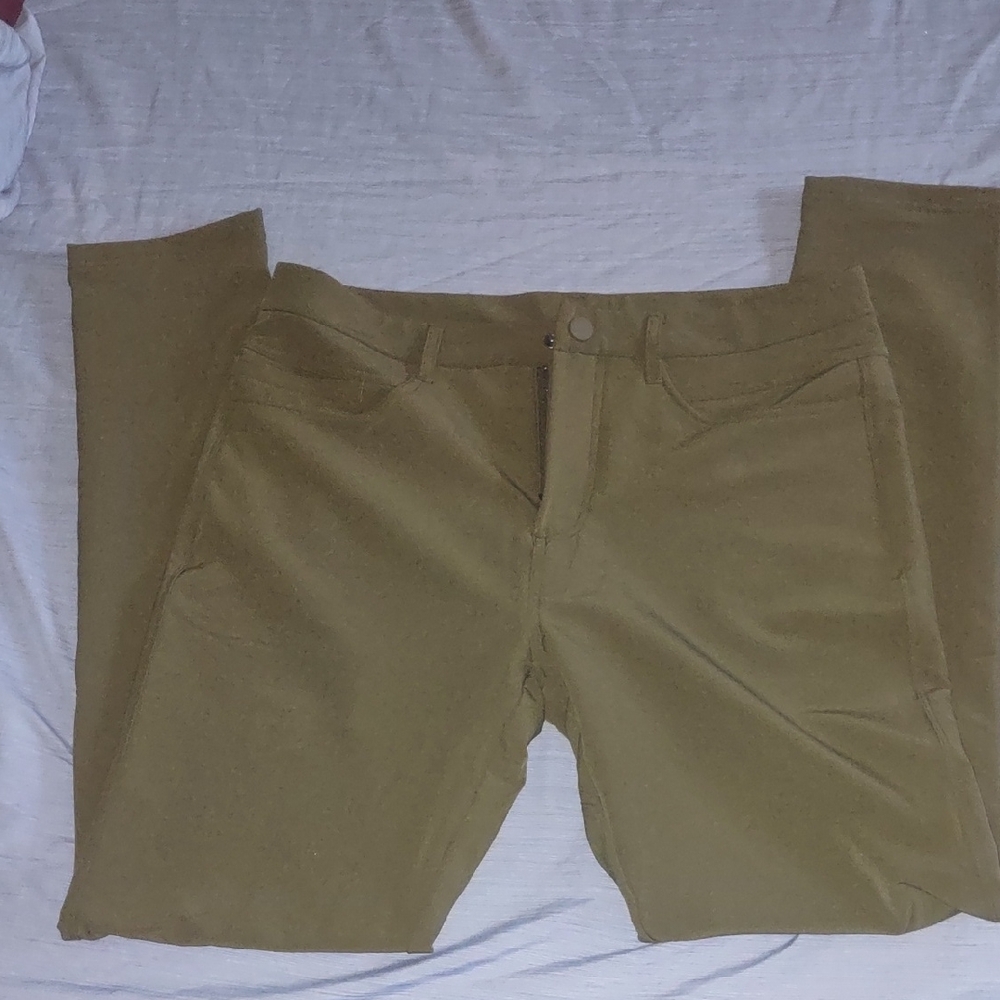 Kyodan Tan/Olive Green Outdoor Pants 32